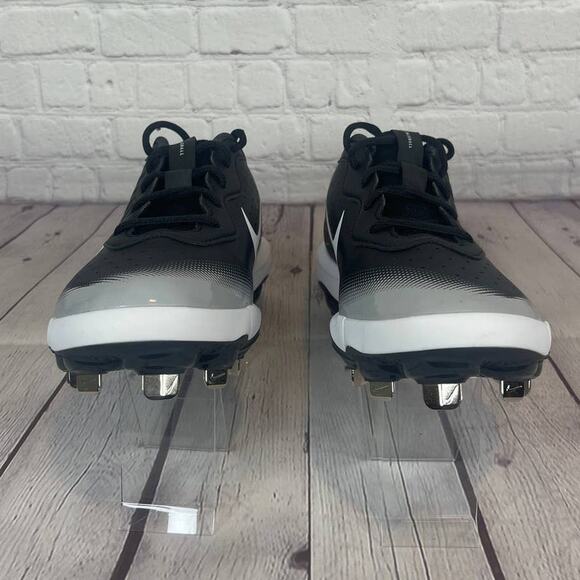 Nike Alpha Huarache Varsity 4 Low Baseball Metal Cleats Mens Size 7 (DJ6516-010) - Picture 5 of 11